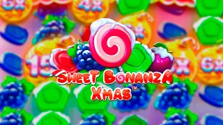 ЭТА БОНУСКА ВАБАНКОМ СПАСЛА МЕНЯ В SWEET BONANZA XMAS🔥