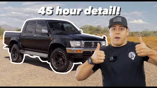 Restoring a 1995 Toyota Hilux: Ultimate Detail & Protection!