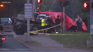 Hartford police officer killed, another injured in crash