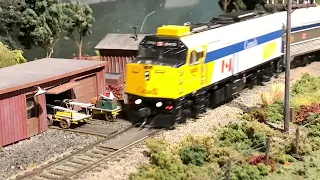 Rail fanning Via Rail Bras d’Or HO scale