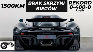 Koenigsegg Regera - szwed znów zmienia świat! Po co skrzynia biegów skoro bez niej jest szybciej?! 😮