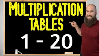 Multiplication Tables 1 To 20 | 1 To 20 Tables