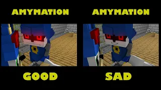 Metal Sonic + Tails and Sonic - The Wheel of fortune | Good vs Sad Ending | Minecraft Animation FNF