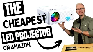 The cheapest LED projector on Amazon. Is it worth it? ClokoWe GC003 👀