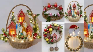 7 Jute craft Christmas decorations ideas 2022