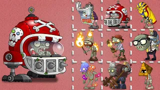 PvZ 2 Mecha Football Zombie Vs All Zombies