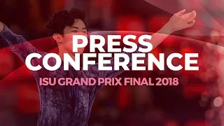 LIVE 🔴 | Men Short Program Press Conference | Vancouver 2018