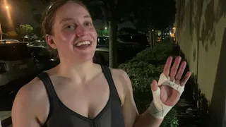 Post Fight Interview with Audrey Winters (FightersRep 9)