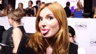 Bella Thorne Recreates Emoji's & Talks Future Plans- People's Choice Awards 2015