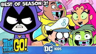 Season 3 BEST Moments! Part 1 | Teen Titans Go! | @dckids