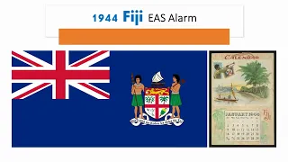 1944 Fiji EAS Alarm