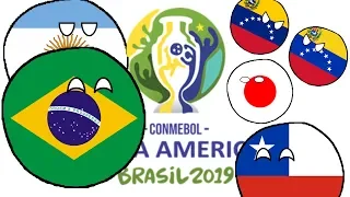 Copa America 2019 Countryballs (prediction)