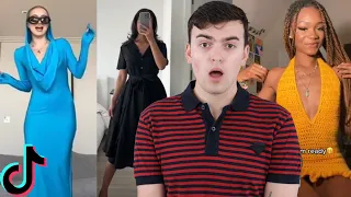 Reacting to TikTok Thrift Fashion Designers