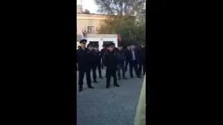Митинг в связи с убийством полицейскими Эрадиля Асанова в с.Терекли Мектеб