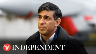 Live: Rishi Sunak visits military base in Poland alongside Nato chief after Rwanda bill passed