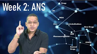 Week-2: Autonomic Nervous System #weeklypharmacology #pharmacology #neetpg #fmge #inicet