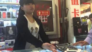 Así se negocia en una tienda de China