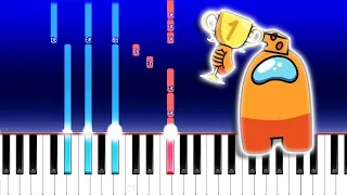 How Do I Always Lose! Among Us Song - GameTunes (Piano Tutorial)