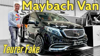 Mercedes-Maybach Van! Edel-Fake auf Basis von V-Klasse, Vito Tourer oder EQV |  Preis | Sitzprobe