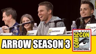 Arrow Season 3 Comic Con Panel 2014 - Part 1