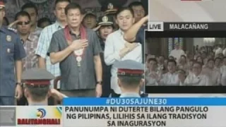 Panunumpa ni Duterte bilang pangulo ng Pilipinas, lilihis sa ilang tradisyon sa inagurasyon