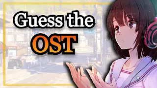 Guess the anime by its OST | Do you pay attention to the background music?