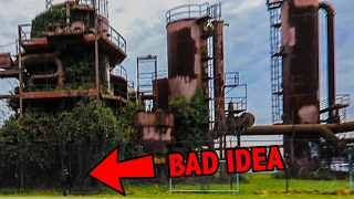 EXPLORING AN ABANDONED POWER PLANT!