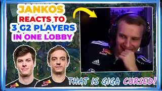 G2 Jankos Reacts to G2 Caps and Targamas in His Lobby