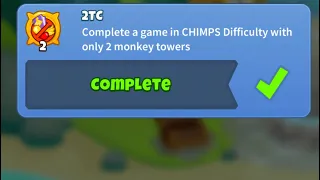 EASIEST 2 Tower chimps guide - btd6 23.0