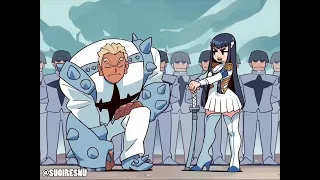 Satsuki asks for Gamagori's help (Original Meme)