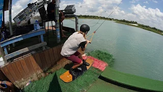 Sliding Dock Start - JB ONeill - Cable Wakeboarding