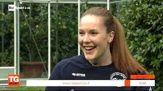 Isabelle Haak si racconta   a  RaiSport