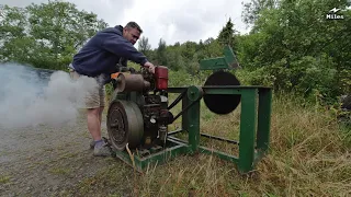 New Arrival: Ruston Hornsby Diesel Timber Logging Sawbench!