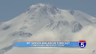 Mount Shasta avalanche conditions improving but still potentially dangerous