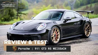 Review & test Porsche 911 991.2 GT3 RS Weissach Package - Concept Sport Automobiles