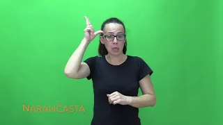 Znakovnica  - Boje (znakovni jezik)