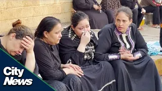 Children among dozens killed in Egypt church fire