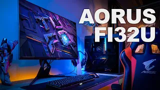 Лучший игровой монитор 4К и 32 дюйма - Обзор Aorus FI32U