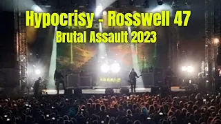 Hypocrisy, Rosswell 47, Live at Brutal Assault 2023