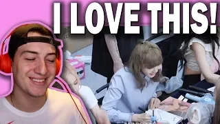 blackpink cute reaction to blink's gifts REACTION!