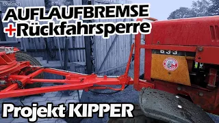 Die Rückfahrsperre der Auflaufbremse | +Dies und Das... | Projekt Kipper | Bruns | Mr. Moto