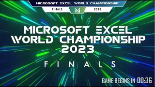 Финал чемпионата мира по Microsoft Excel 2023