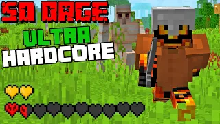 Jeg Brugte 50 DAGE I Minecraft ULTRA Hardcore!