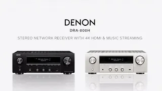 Denon DRA-800H Stereo Network Receiver with HDMI and HEOS built-in (DK)