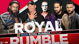 ROYAL RUMBLE 2023 WWE 2K23 30 MAN ROYAL RUMBLE FULL MATCH GAMEPLAY! WWE 2K23 ROYAL RUMBLE MATCH
