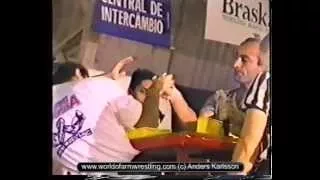 Worlds 1995 - Part 6/6 - Armwrestling