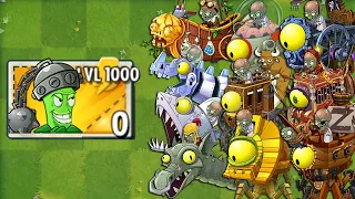 Every Premium Plant LEVEL 1000 Power-Up! in Plants vs Zombies 2