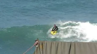 Bodyboarding , Drop Knee in Morocco .