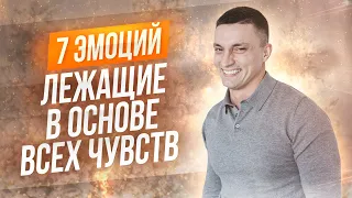 7 БАЗОВЫХ ЭМОЦИЙ ЧЕЛОВЕКА 😖😤😀как из них рождаются все наши чувства | Юрий Кручин