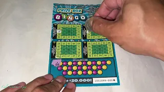 TRYING OUT BRAND NEW $3 PRIZE BOX BINGO CALIFORNIA LOTTERY SCRATCHERS SCRATCH OFF